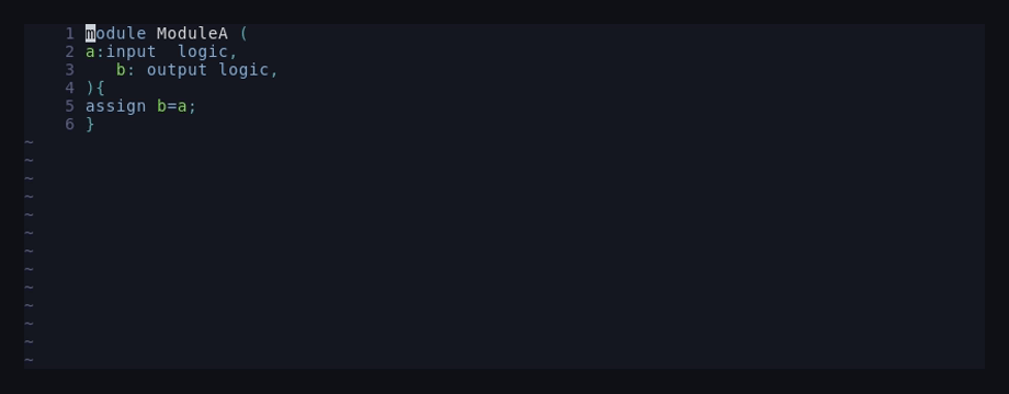 Auto formatting demo